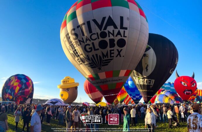 Guanajuato refuerza lazos a través de festivales de globos