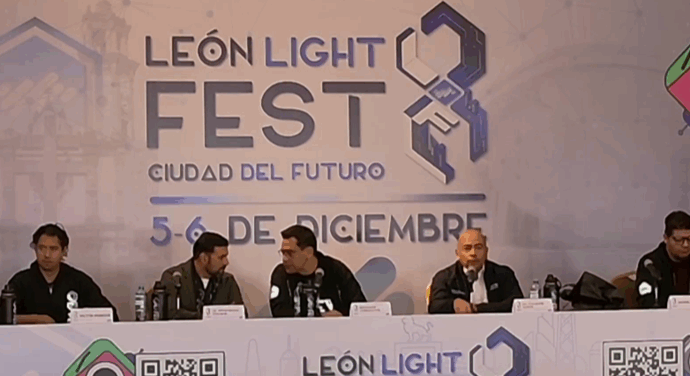 Imagina León Light Fest la Ciudad del Futuro