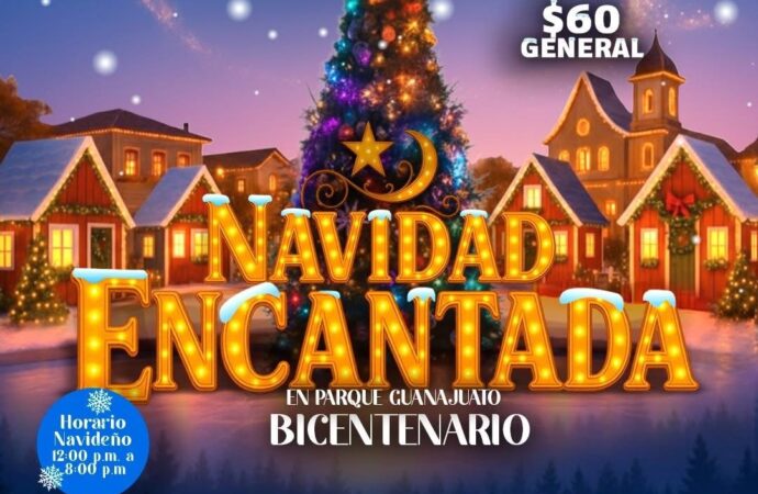 Navidad Encantada llega al Parque Guanajuato