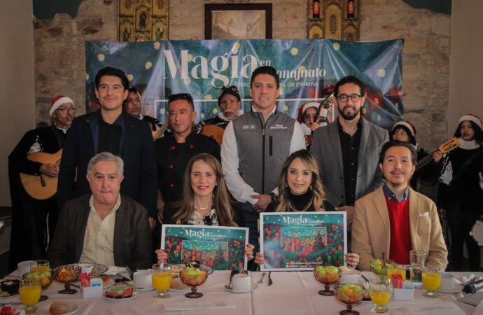 Presentan Festival Magia en Guanajuato: tradición y sabores que iluminan la ciudad
