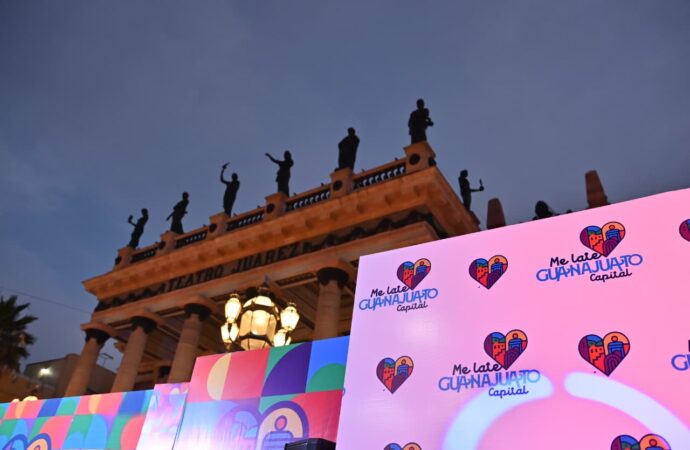 Presentan “Me Late Guanajuato Capital”, la nueva identidad turística de la ciudad más bonita del mundo