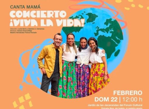 Presenta Canta Mamá concierto infantil