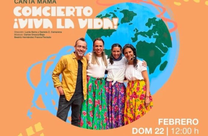 Presenta Canta Mamá concierto infantil