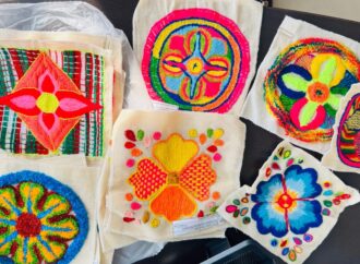 Bordadoras de Guanajuato tejen historia en Récord Guinness