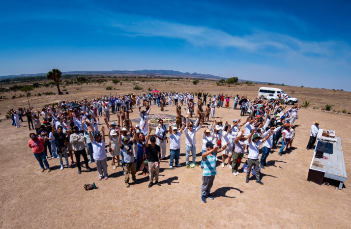 Celebran Equinoccio Chichimeca en El Cóporo