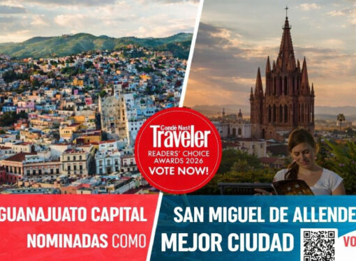 Vota Guanajuato como mejor ciudad