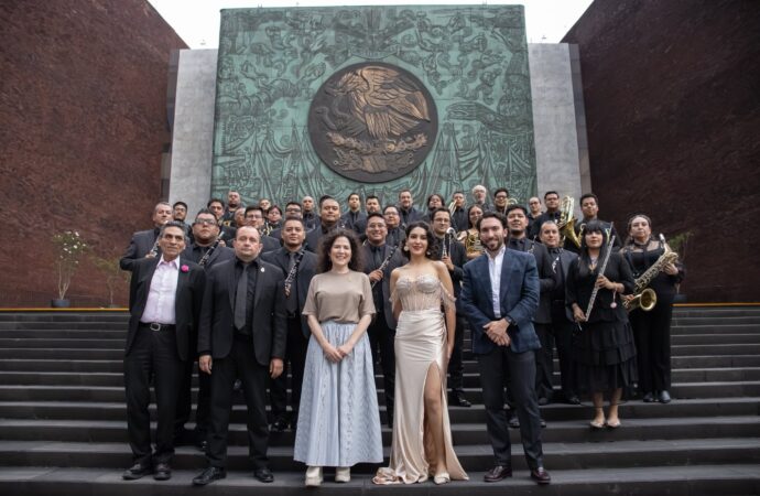 La Banda de música del Estado lleva el alma de Guanajuato hasta San Lázaro