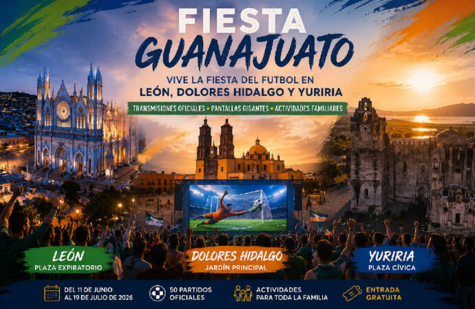 Vive la fiesta del futbol en Guanajuato