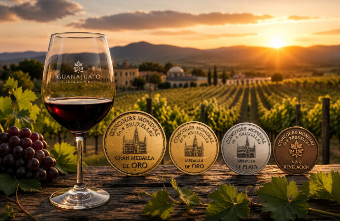 Descubre qué significan las medallas que ganaron los vinos de Guanajuato