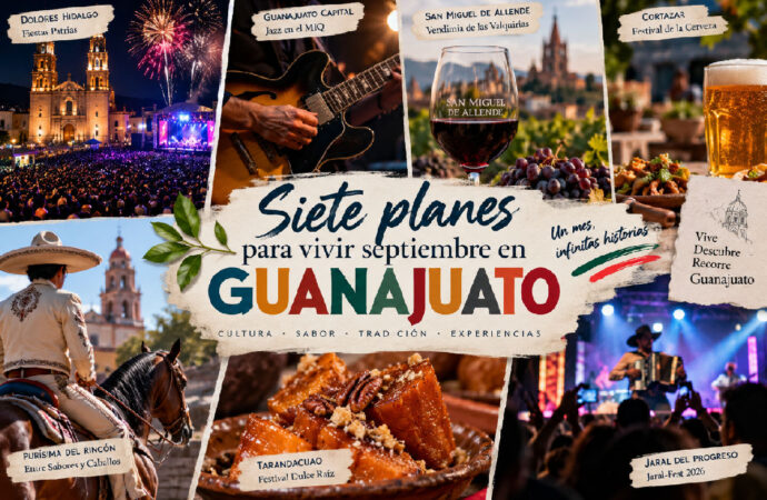 Siete planes para vivir septiembre en Guanajuato